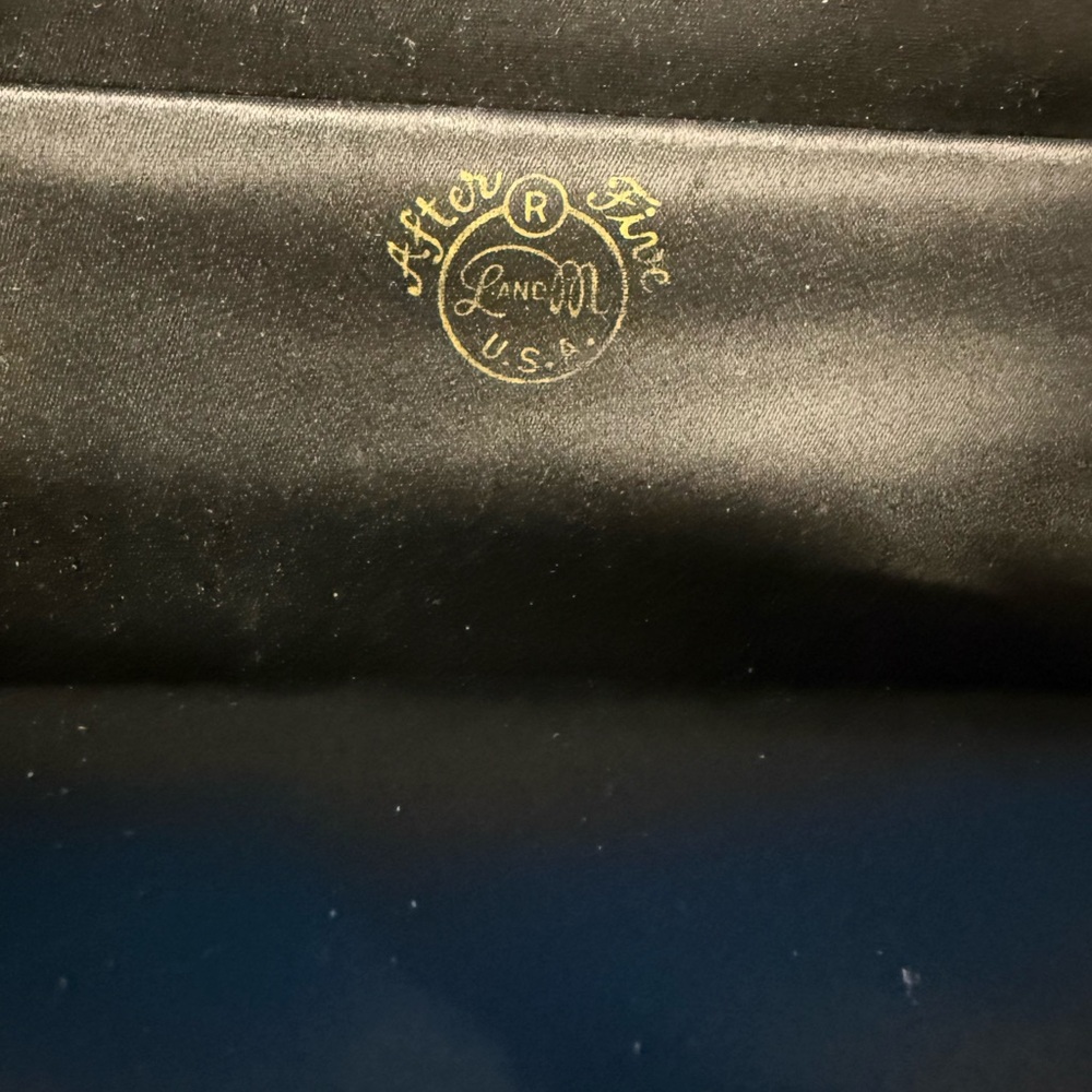 After Five Vintage Black & Gold Evening Bag - Picture 10 of 11